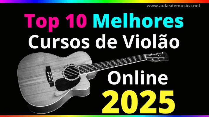 Top 10 Melhores Cursos de Violão Online de 2025