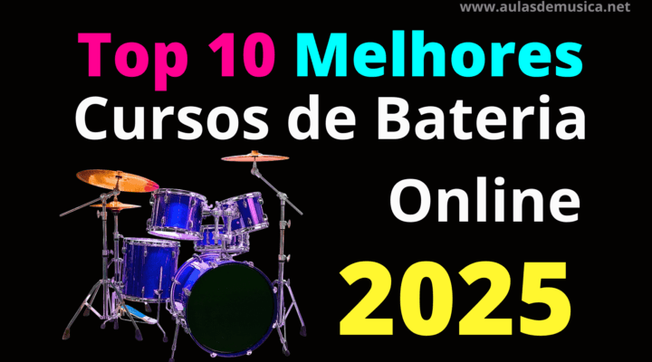 Top 10 Melhores Cursos de Bateria Online 2025