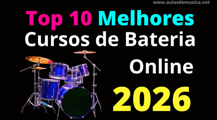 Top 10 Melhores Cursos de Bateria Online 2026